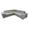 Universal corner folding lounge suite with a storage space GRANADA grey