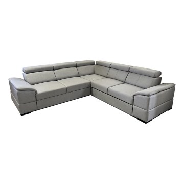 Universal corner folding lounge suite with a storage space GRANADA grey