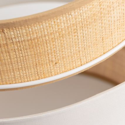 Universal KERIA lampshade, Ø 40 cm, beige/white