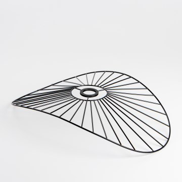 Universal lampshade CURITIBA 40x56 cm black