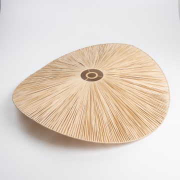 Universal lampshade for KERIA fixture, Ø 80 cm, beige