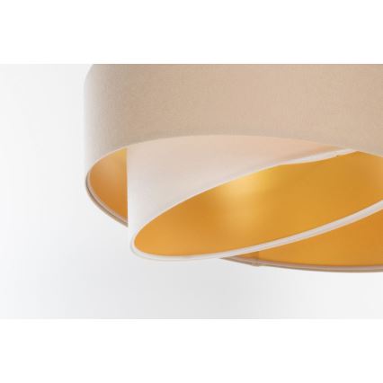 Universal lampshade GALAXY E27 d. 45 cm beige/white/gold