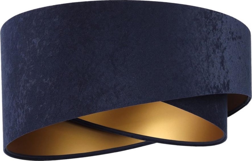 Universal lampshade GALAXY E27 d. 45 cm blue/gold