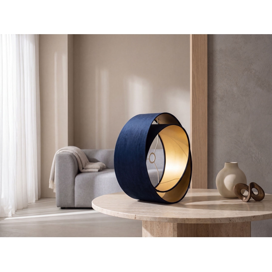 Universal lampshade GALAXY E27 d. 45 cm blue/gold