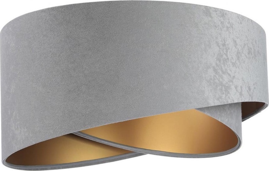 Universal lampshade GALAXY E27 d. 45 cm grey/gold