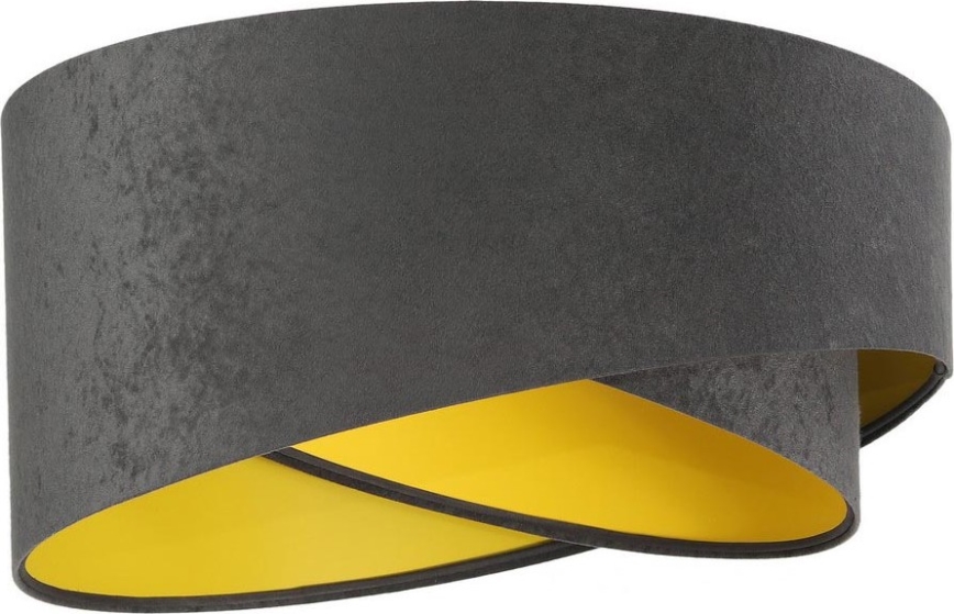 Universal lampshade GALAXY E27 d. 45 cm grey/gold