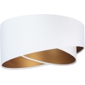 Universal lampshade GALAXY E27 d. 45 cm white/gold