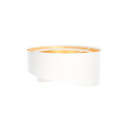 Universal lampshade GALAXY E27 d. 45 cm white/gold