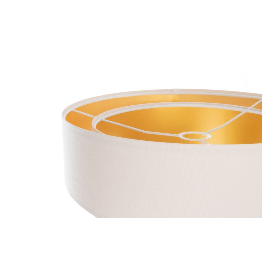 Universal lampshade GALAXY E27 d. 45 cm white/gold