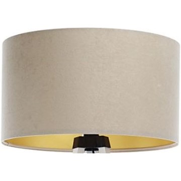 Universal lampshade STANDART E27 d. 45 cm beige/gold