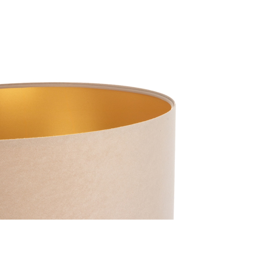 Universal lampshade STANDART E27 d. 45 cm beige/gold