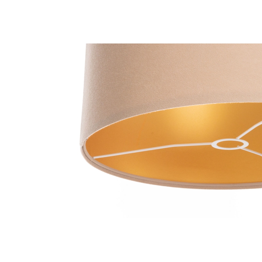 Universal lampshade STANDART E27 d. 45 cm beige/gold