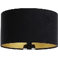 Universal lampshade STANDART E27 d. 45 cm black/gold