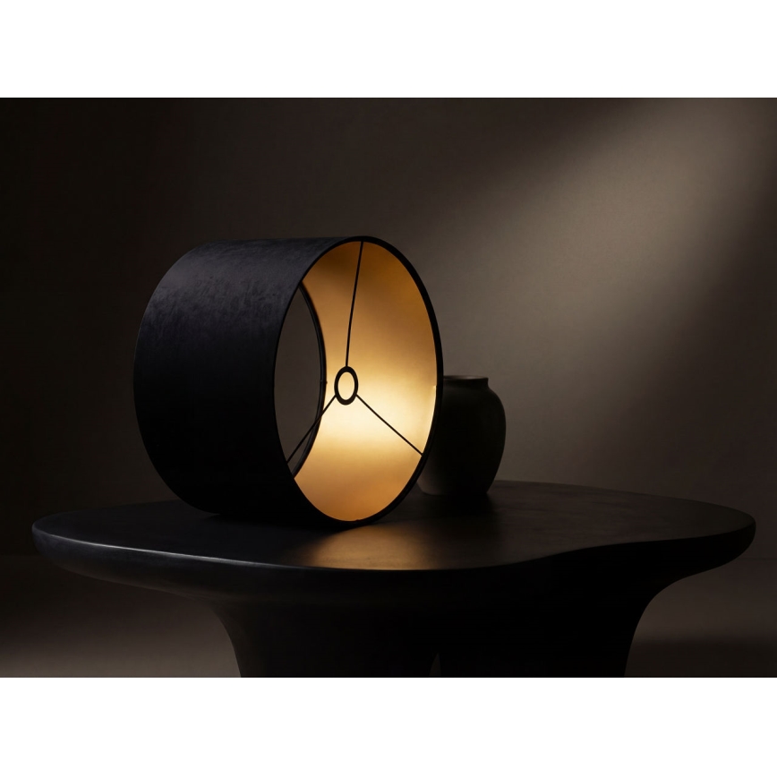 Universal lampshade STANDART E27 d. 45 cm black/gold