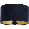 Universal lampshade STANDART E27 d. 45 cm blue/gold