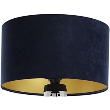 Universal lampshade STANDART E27 d. 45 cm blue/gold