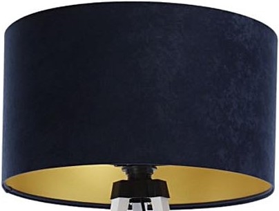 Universal lampshade STANDART E27 d. 45 cm blue/gold