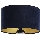 Universal lampshade STANDART E27 d. 45 cm blue/gold
