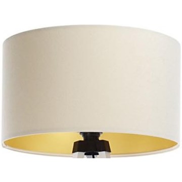 Universal lampshade STANDART E27 d. 45 cm creamy/gold