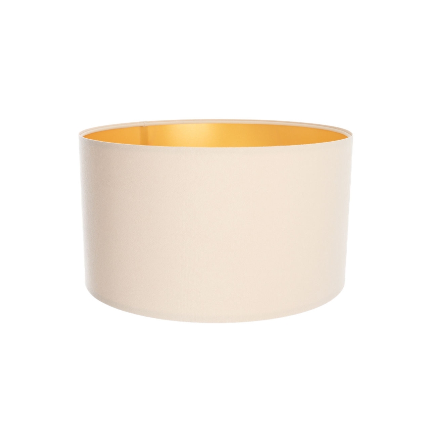 Universal lampshade STANDART E27 d. 45 cm creamy/gold
