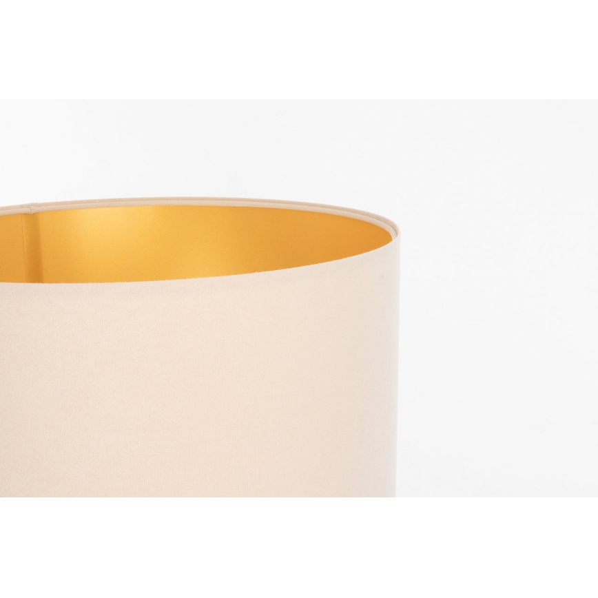 Universal lampshade STANDART E27 d. 45 cm creamy/gold