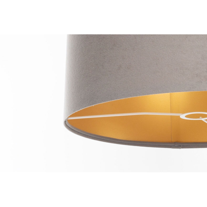 Universal lampshade STANDART E27 d. 45 cm grey/gold