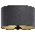 Universal lampshade STANDART E27 d. 45 cm grey/gold