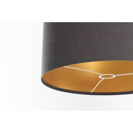 Universal lampshade STANDART E27 d. 45 cm grey/gold