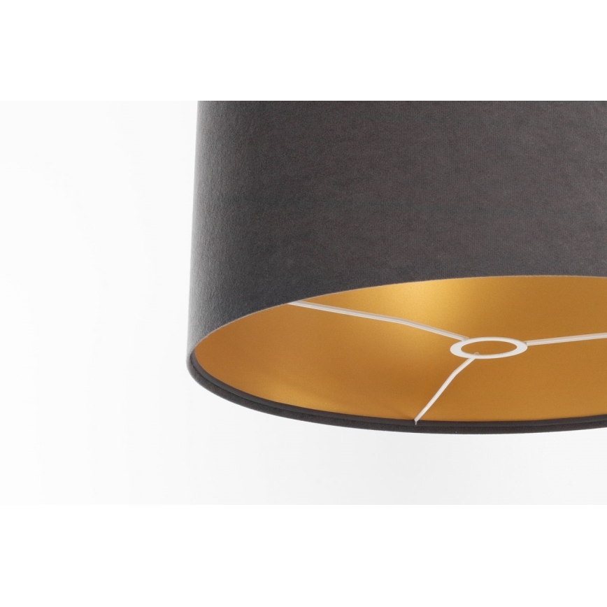 Universal lampshade STANDART E27 d. 45 cm grey/gold