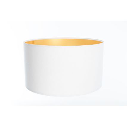 Universal lampshade STANDART E27 d. 45 cm white/gold
