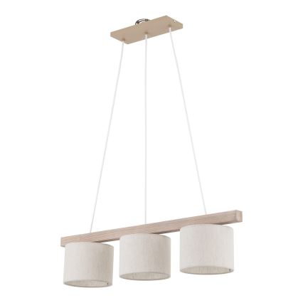 Universal Replacement Cylindrical Lampshade WALEC, E27, Ø 20 cm, Brown