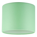 Universal replacement cylindrical lampshade WALEC for E27, Ø 20 cm, Green