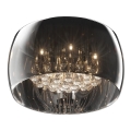 Universal Replacement Glass for G9, 40 cm Diameter, Smoked Grey