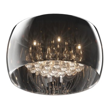 Universal Replacement Glass for G9, 40 cm Diameter, Smoked Grey