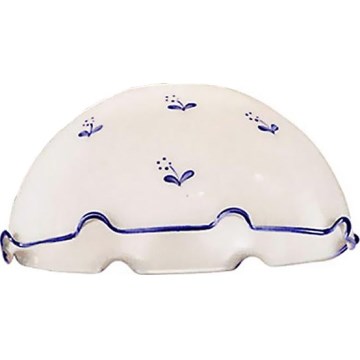 Universal replacement glass NONNA E27 d. 20 cm white/blue
