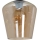 Universal replacement glass SANTIAGO E27 d. 18 cm smoky brown