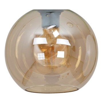Universal replacement glass SOFIA E27, 20 cm diameter, smoky beige