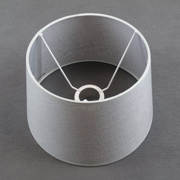Universal replacement lampshade LORENZO E27 grey
