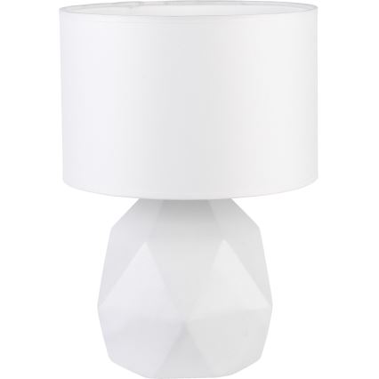 Universal replacement lampshade TOWER E27 white