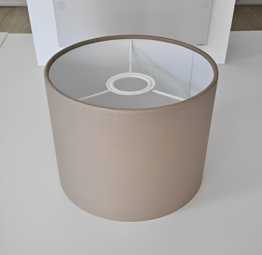 Universal replacement lampshade WALEC E27 brown