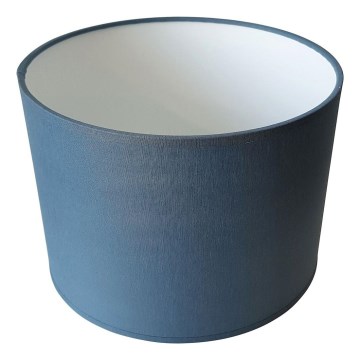 Universal replacement lampshade — cylindrical, E27, Ø 30 cm, blue