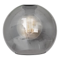Universal SOFIA replacement glass, E27, Ø 20 cm, smoked black