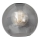 Universal SOFIA replacement glass, E27, Ø 20 cm, smoked black