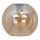 Universal SOFIA Replacement Glass Shade for E27 – Ø 20 cm, Smoked Beige