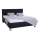 Upholstered bed MARIA with mattress and storage, 160 x 200 cm, anthracite