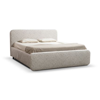 Upholstered bed (mattress not included) LAJLA 180x200 cm beige