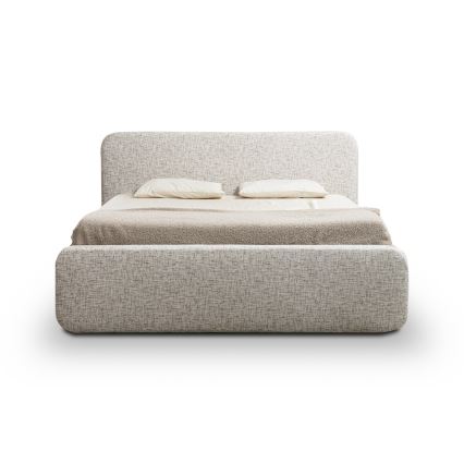 Upholstered bed (mattress not included) LAJLA 180x200 cm beige