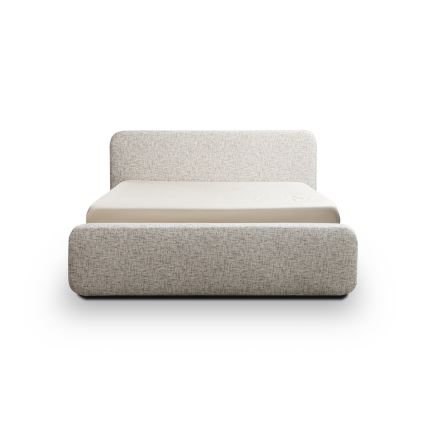 Upholstered bed (mattress not included) LAJLA 180x200 cm beige
