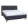Upholstered bed with mattress and storage space VIOLET 180x200 cm anthracite