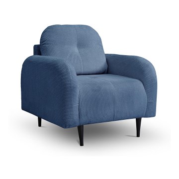 Upholstered chair CLOUDY blue